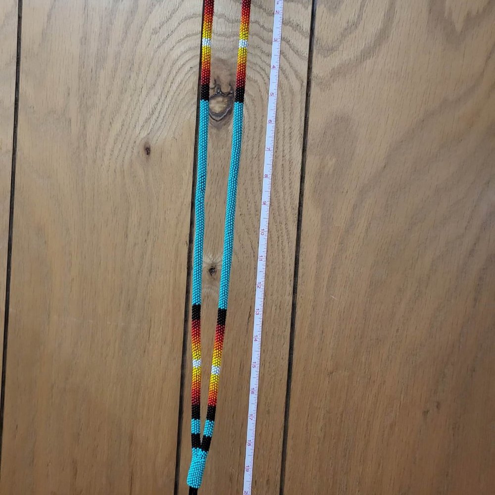 Handmade Peyote Stitch Lanyard